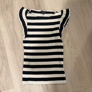 J. Crew Striped Blouse